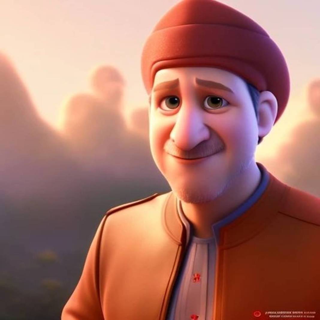 Siyasi liderler, çizgi film karakteri oldu! Yapay zeka ile siyasetin 'Disney' hali 3